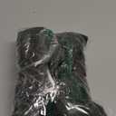 BESTOUCH 100% Washed Cotton Pillowcase for Hair and Skin Linen Feel Soft Comfortable Breathable 1 Pcs Pillow Case with Envelope Closure Solid Olive Green Body 20x54 Inches