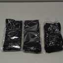 CHARMKING Compression Socks for Women & Men Circulation (3 Pairs) 15-20 mmHg is Best Support for Athletic Running Cycling (Large-X-Large, 01 Black/Black/Black)