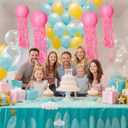 80PCS Under the Sea Party Decorations, Sea Sponge Inspired & Mermaid Birthday Decorations, Ocean Room Decor