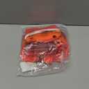 2 Piece Skirt Sets for Women Summer, Floral Sleeveless Tube Top Bodycon Maxi Skirts Y2k Vacation Going Out Outfits (Small, Gradient Orange)