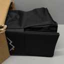 300L Extra Large Collapsible Foldable Wagon, 440lbs Load Capacity 48''L Extended Heavy Duty Folding Beach Wagon with Big All-Terrain Wheels, Utility Garden Cart for Outdoor Activities, Black