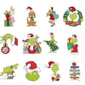 Christmas Refrigerator Magnets Christmas Decorations - Christmas Fridge Car Garage Door Magnetic Stickers - Xmas Magnet Decals for Home Kitchen Christmas Decorations Indoor Outdoor Party Supplies