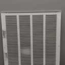 6x6 Vent Cover(Duct Opening Size),Air Return Vent Cover,Flat Vent Cover,Rejillas De Aire Acondicionado para Casa,Return Air Grilles,Outer Dimensions:7.75"Wx7.75"H(6"W x 6"H, Duct Opening)