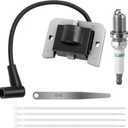 20 584 01-S Ignition Coil and Spark Plug Kit for Kohler Courage SV470 SV480 SV530 SV540 SV541 SV590 SV591 SV600 SV601 SV610 SV620 Tractor