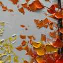 Natural Landscape Romantic Theme Modern Abstract Oil Painting Large Canvas Wall Decoration Art 24x48 Inches