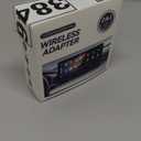 2-in-1 Wireless CarPlay Adapter Support Apple CarPlay & Android Auto, Mini Bluetooth USB A & USB C Dongle Convert Wired to Wireless Compatible with iPhone & Android