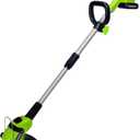 Earthwise LST02010 20-Volt 10-Inch Cordless String Trimmer, 2.0Ah Battery & Fast Charger Included, One Size