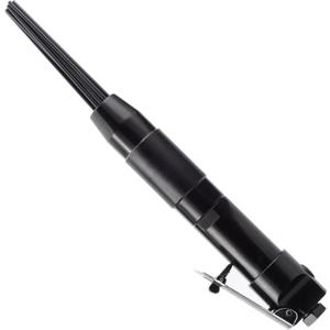 Compact air needle scaler air-powered pneumatic rust paint weld removal tool, pneumatic needle scaler