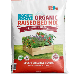 Back to the Roots Organic Bulk Raised Bed Soil Pallet  (1 cu.ft. Bag) 47015 (EXP 12/17/26)