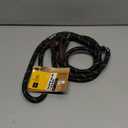 Fida Durable Slip Lead Dog Leash, 6 FT x 1/2" Heavy Duty Dog Loop Leashes, Comfortable Strong Rope Slip Leash for Large Medium Dogs, No Pull Pet Training Lead with Highly Reflective(1/2", Black)