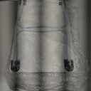 Ruxury Foldable Lap Desk Laptop Stand Bed Desk Table Tray, Breakfast Serving Tray, Portable & Lightweight Mini Table, Lap Tablet Desk for Sofa Couch Floor - White (Medium)