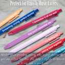 Taylor Gifts Merch, Cute Taylor Gel Pens, Office Supplies for Music Fans, Taylor Birthday Party Favors for Girls (Lyrics)