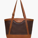 Shoulder Bag for Women Tote Purses and Handbags Top Handle Work Bag Satchel Hobo Purse (Beige Brown)