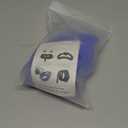 Silicone Cover Set Compatible with Meta Quest 3S Accessories, VR Protector Face Cover, Controller Grips, Front Shell Headset Cover and Lens Protective Cover for Meta/Oculus Quest 3S Accessories(Blue