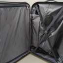 SwissGear 7366 Hardside Expandable Luggage with Spinner Wheels, Navy, Checked-Large 27-Inch