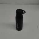 ZULU Ace Vacuum Insulated Stainless Steel Water Bottle with Chug Spout, Leak-Proof Locking Lid and Removable Base for School, Backpack, Sports, Gym, Travel (Black)