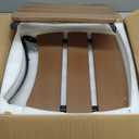 Side Shelves Upgrade Plus Big Green Egg Accessories, Composite 3 Slat Egg Mates for XLarge Big Green Egg with Folding Side Shelves Replacement Parts Grill