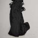 Women's Cut Out Dress High Slit Side Lace Up Sleeveless Bodycon Maxi Tank Dress Club Outfits Party Dress-Black ,Size S