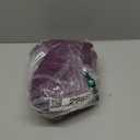 Men's 2 Piece Slim Fit Suit Two Button Formal Solid Suit Jacket Pants Set Wedding Work Prom Tuxedo Men (Medium, Grape Purple)