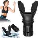 Portable breathing exercise device for lungs, Breathing trainer with Resistance Adjustable, Lung Trainer with excellent quality silicone, Improve Breathing Capacity and Endurance,Easy to Clean and Use, 7 Packs