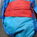 WELLFUNTIME Inflatable Bounce House, Large Shade Tent Bouncing Castle with Blower, 17.9 ft L x 14.8 ft W x 9.8 ft H, Bouncer for 6 Kids, Ages 3-12, Basketball Hoop, Ringtoss, Dartboard, Ball Pit