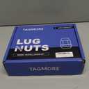 24Pcs M14x1.5 Lug Nuts - Compatible with Chevrolet Colorado/Suburban/Silverado, GMC Express/Yukon/Sierra 1500, Ford F150/Expedition, One-Piece Design Factory Chrome Wheel Lug Nut Set