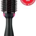REVLON One-Step Volumizer Hair Dryer and Styler, 2.8 in Barrel, Black