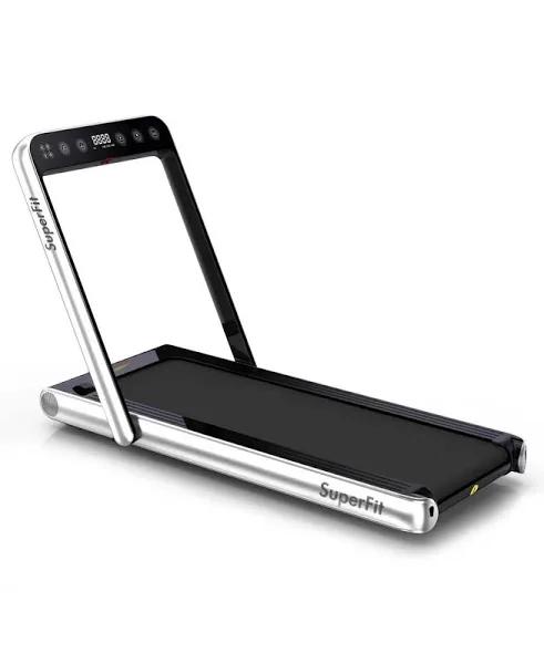 Superfit 4.75HP 2 In 1 Folding Treadmill Remote APP Control
