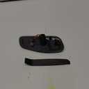 D-Lumina LED Side Marker Lights Assembly Smoked Lens Amber for 2015 2016 2017 2018 2019 2020 2021 2022 2023 Jee-p Renegade Front Fender Side Marker Lamp, OEM Side Marker Light Replacement, Pack of 2