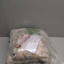 OPPODREAM Thin Vintage Beige 3x10 Runner Rug, 3 x 10 Retro Washable Rug Non Slip, Low-Pile Faux Wool Carpet, Distressed Tan Floor Mat for Kitchen, Hallway, Entry-Way, Entrance, Indoor Back Door