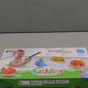 Dwi Dowellin Bath Toys for Toddlers, Magnetic Fishing Games Kids Bathtub Toys, Mold Free Wind-up Toys Swimming Fish Duck Whale Floating Water Toys for Kids Baby Infant