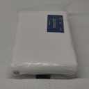 Bedsure Linen Duvet Cover King Size - Linen Cotton Blend Bedding Set, Soft & Cozy, 3 Pieces, 1 Duvet Cover 104x90 Inches and 2 Pillowcases, White Color Cooling Bedding, Comforter Sold Separately (King (104" x 90"), 02 - White (No Comforter))