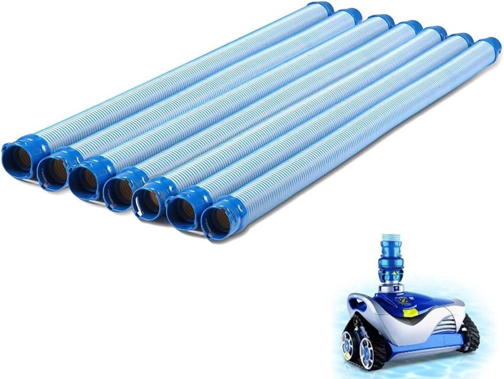 7 Pack Fast Twist Lock Hose for Zodiac MX6,MX8,T3,T5 Swimming Pool Cleaner | 39 Inch R0527700 Swimming Pool Cleaning Vacuum Hoses Replacement Kit for Zodiac Baracuda MX6,MX8 Hose,X7,T3,T5 Hose
