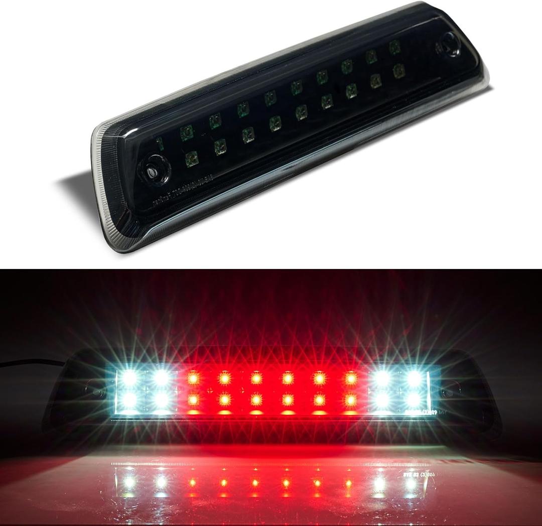 Third 3rd Brake Light LED for 2009-2014 Ford F150, High Mount Rear Brake Lights Assembly for 09-14 F-150, Waterproof Center Cab Cargo Lamp Stop Light(NOT FIT Raptor Models)