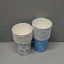 300 Pcs 6 oz Disposable Paper Cups, Hot Cold Beverage Drinking Cup for Coffee, Water, Tea, Juice, Espresso & Cortado (White)