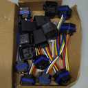 DaierTek 8 Pack 12V Relay with Built-in Diode & 12 AWG Harness Socket 30A/40A Heavy Duty SPDT 5 Pin Relay Switch Waterproof for Automotive Car Marine Boat