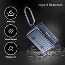 AirPods Pro 2 Case Cover, KOREDA Cute Funny Suitcase Design Hard Case for Airpods Pro 2nd Generation/1st Generation (2023/2022/2019) with Cleaner Kit, Blue