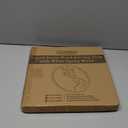 Comfify Visually Stunning Pearl White Resin + Acacia Wood Serving Tray - Modern Round 12" Serving Tray for Food, Breakfast in Bed, Coffee Table, Decor, Organization, Snacks, Patio, Lap Tray (11.8")