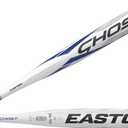 Easton | Ghost Youth Fastpitch Softball Bat | Approved for All Fields | -11 Drop | 1 Pc. Aluminum (29 Inch, White / Blue)