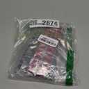 Maitys 720 Pieces 30 Sets Medium Square Press on Nails Glossy Fake Nails Solid Color Artificial Tips Full Cover for Women Girls Ballerina DIY(Cool Colors)