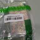 Hicarer 100 Pieces Breast Cancer Small Pink Ribbon Metal Charm Breast Cancer Awareness Pendant DIY Accessories for Necklace Bracelet Making Crafts