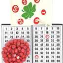 Tapp Collections Raffle Balls Number Set (1-100) - Balls with Flat Surface + Foldable Checkerboard + Drawstring Canvas Bag