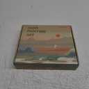 Wai Danie Moving Sand Art Picture 3D Hourglass Deep Sea Sandscape Liquid Motion Display Painting Flowing Sand Frame Relaxing Desktop Home Office Work Decor(Green,7 Inches)