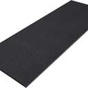 Amylove 1 Pack Polyurethane Foam 1/2" x 24" x 72" High Density Cushion Upholstery Foam Sheet for Seat Replacement DIY Projects Chairs Headboards Sofas Home (Black)