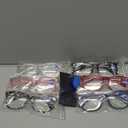 CCVOO 6 Pack Blue Light Blocking Reading Glasses, Anti Headache/Glare/Eye Strain Readers Computer Eyeglasses Women/Men (6 Pack Mix,3.00)