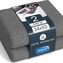 Inspire Underpads | Stain Hiding Gray Reusable Incontinence Bed Pads | Waterproof Mattress Pad | for Adults Babies and Dogs (34 X 52)
