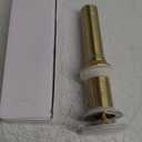 Bathroom Sink Drain Gold, Vessel Sink Pop Up Drain Kit Without Overflow Strainer Basket Hair Catcher, Detachable Basket Stopper Brass and 304 Stainless Steel