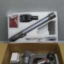 Cordless Stick Vacuum Cleaner - Rechargeable, 35Kpa Powerful Vacuums with Detachable Battery, LED Display, 45Mins Runtime, 8 in 1 Handheld Vacuum for Hardfloor & Carpets Pet Hair, Red