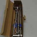 Pair of J Bolts Gate Hinges Steel Metal Farm Gate Hinges Smooth Swing Gate Hinges Quick Installation for Rusts Frees Use