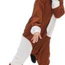Adult Horse Onesie Pajamas Paint Horse One Piece Animal Cosplay Costume for Women Men, XL